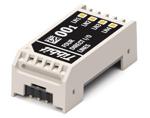 Tibbit 2xI/O, +5V, jord
