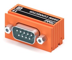 Tibbit, kontakt, DB9 han