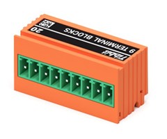 Tibbit, kontakt, 9xskruveterminal