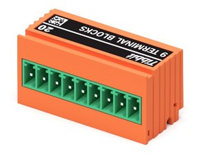 Tibbit, kontakt, 9xskruveterminal
