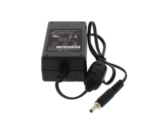 Nettadapter godkjent for medisinsk miljø (EN60601/60664/60950)