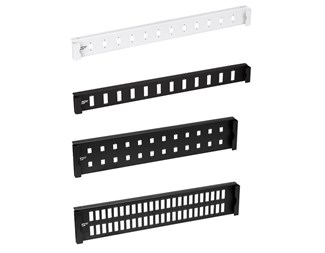 1HE 24SC simplex/24LC duplex panel, grå