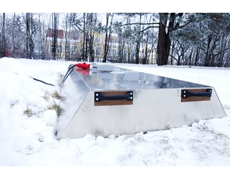 Värmetråg för kistgravar 1200 x 2550mm