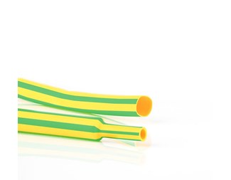 Krympslang H-2F 2,4/1,2mm (2:1) Gul/Grön 150m