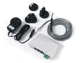 STE2 R2, Wi-Fi IP-termometer, temperatursensor medfølger, PoE