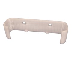 3D veggfeste for UniFi Switch Flex Mini Clear pl