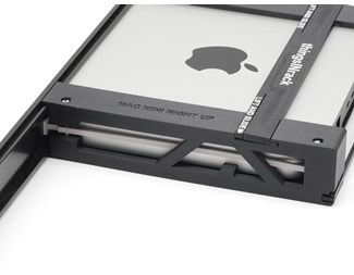 Svart 19" Panel med Feste til Apple Mac Mini M1 2U