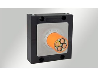 Kabelgenomföringsram för 1 KTF-insats