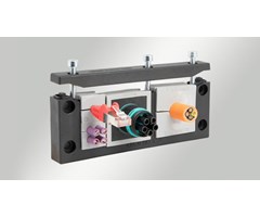 KEL-E2 V2A kabelgenomföringsram för 2 KT, 10st