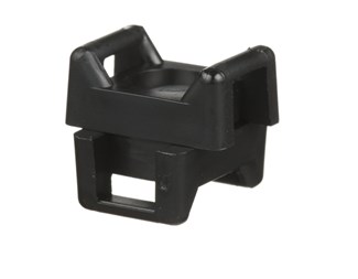 Swivel Tie Mount, BLK, WR Nylon 6.6, for, 100st
