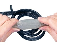 Pliosil PET V0 4, Ø 3-7mm, svart, Box 100m