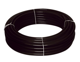 Krympslang 1 pvc 2:1 2,5/1,2 mm Svart , 100m