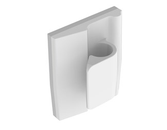 ACC19-A-C KABELCLIPS Vit, 100st